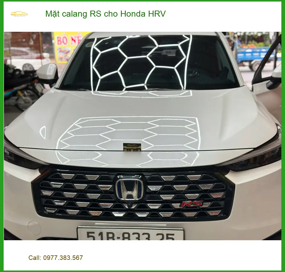 Anh Quang độ Mặt calang RS cho Honda HRV tại Gò Vấp để xe trông thể thao hơn ảnh thực tế 2