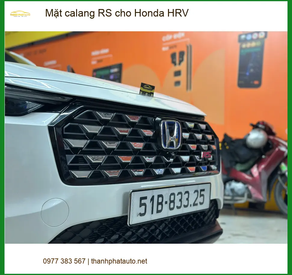 Anh Lâm độ Mặt calang RS cho Honda HRV tại Quận 9 để tăng vẻ thể thao, cá tính
