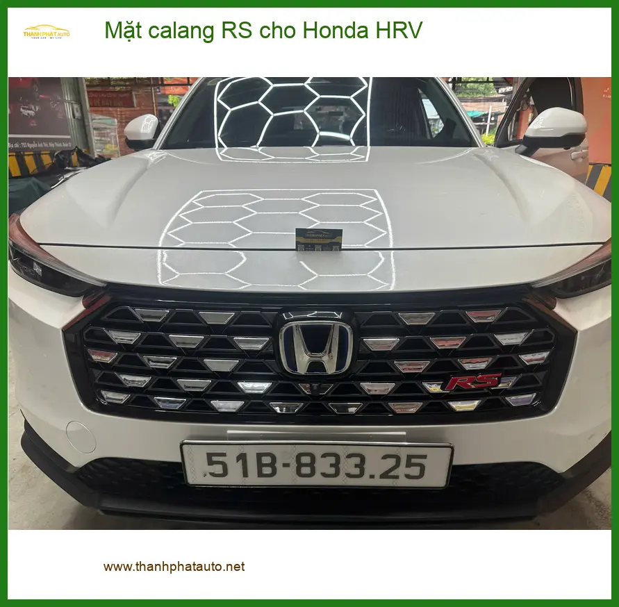Anh Lâm độ Mặt calang RS cho Honda HRV tại Quận 9 để tăng vẻ thể thao, cá tính ảnh thực tế 4