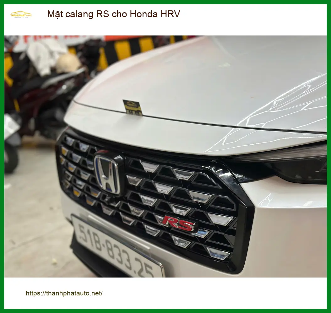 Anh Lâm độ Mặt calang RS cho Honda HRV tại Quận 9 để tăng vẻ thể thao, cá tính ảnh thực tế 5