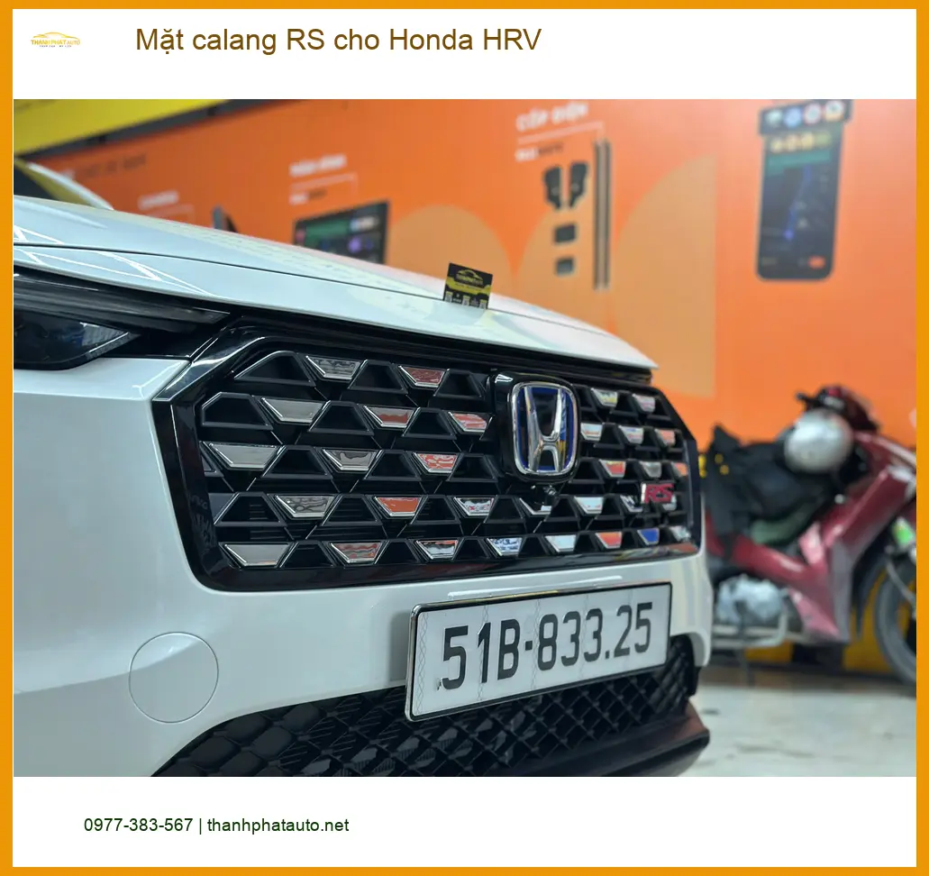 Chú Tài độ Mặt calang RS cho Honda HRV tại Thủ Đức để tăng vẻ hầm hố ảnh thực tế 2