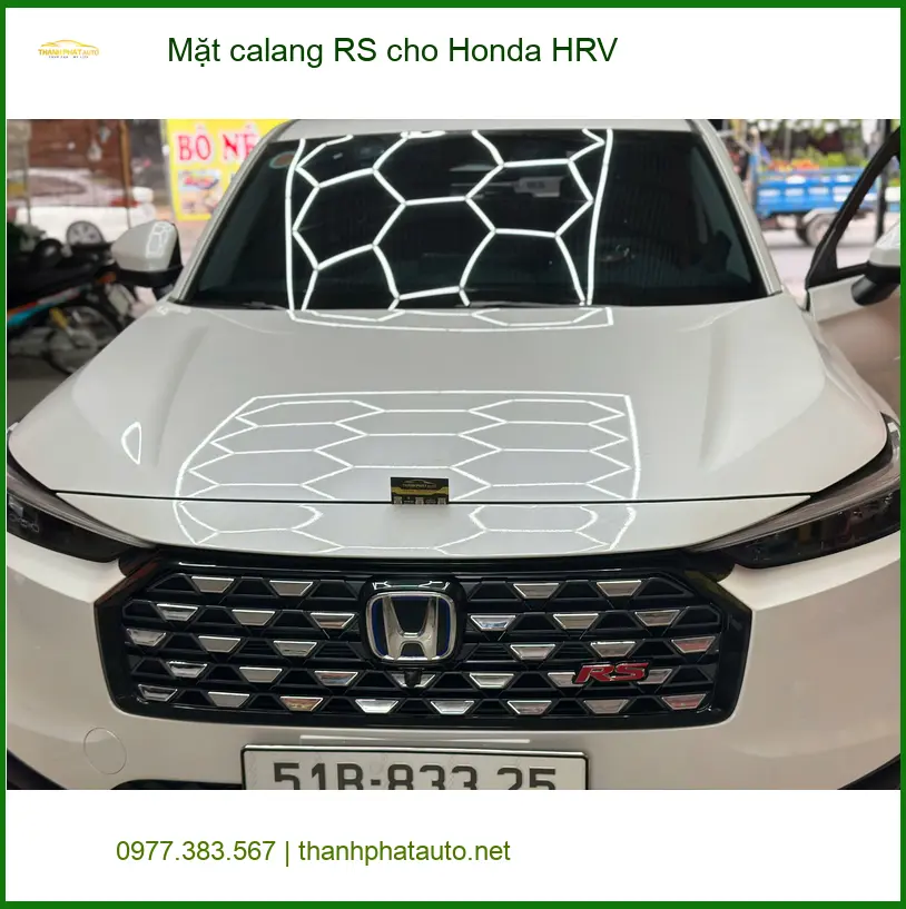 Chú Tài độ Mặt calang RS cho Honda HRV tại Thủ Đức để tăng vẻ hầm hố ảnh thực tế 5