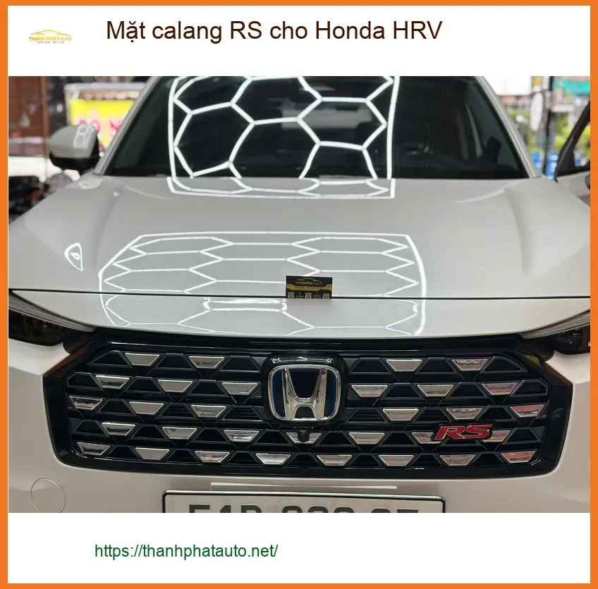 Anh Quang lắp Mặt calang RS cho Honda HRV tại Cần Giờ để xe trông thể thao hơn ảnh thực tế 2