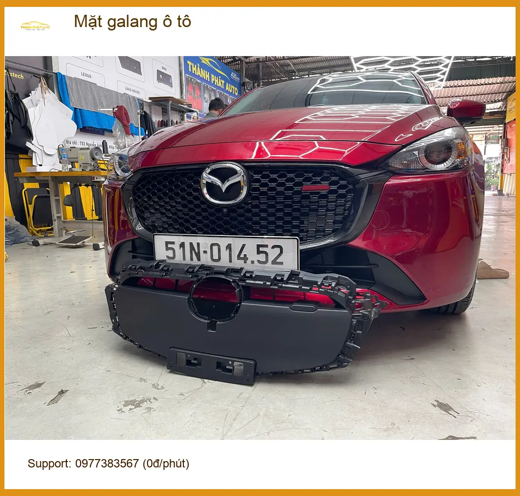 Anh Quang độ Mặt galang ô tô Hyundai Creta tại Hóc Môn để xe trông cá tính hơn
