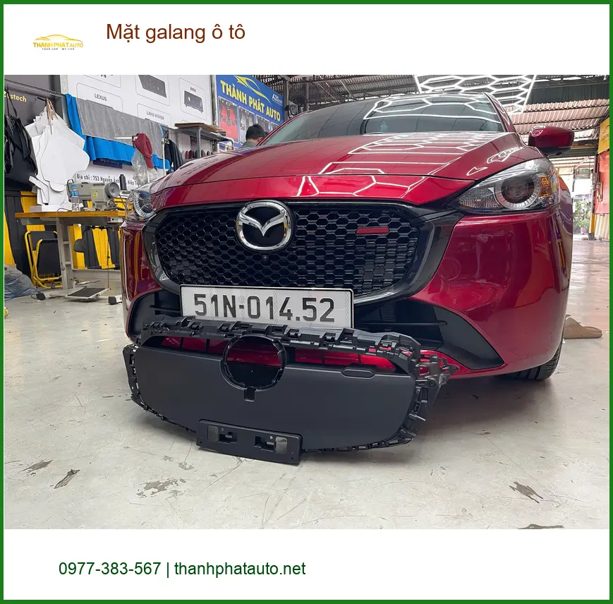 Anh Khang độ mặt galang Hyundai Santa Fe tại Quận 7 để cá tính hơn ảnh thực tế 2