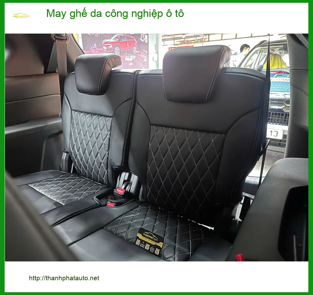 Anh Tấn may ghế da công nghiệp ô tô Honda CRV tại Quận 2 ảnh thực tế 4