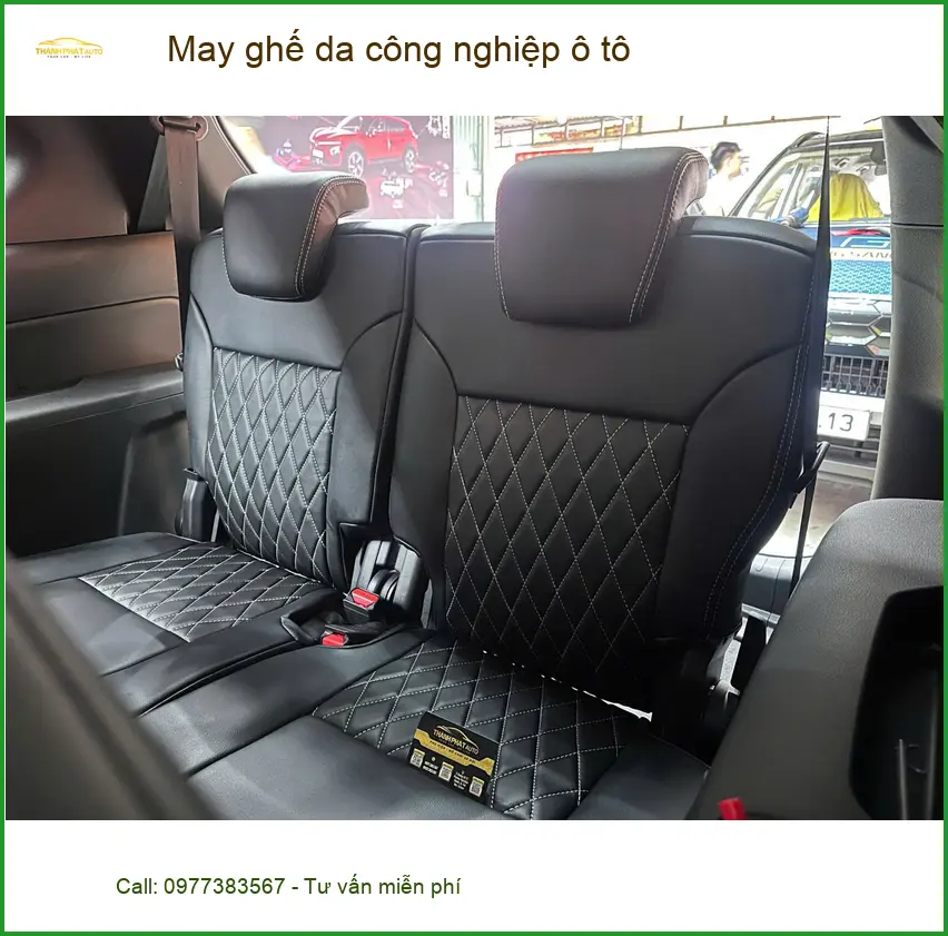Trung tâm Bọc ghế da công nghiệp ô tô Quận Thủ Đức uy tín cho xe Mazda 3 ảnh thực tế 5