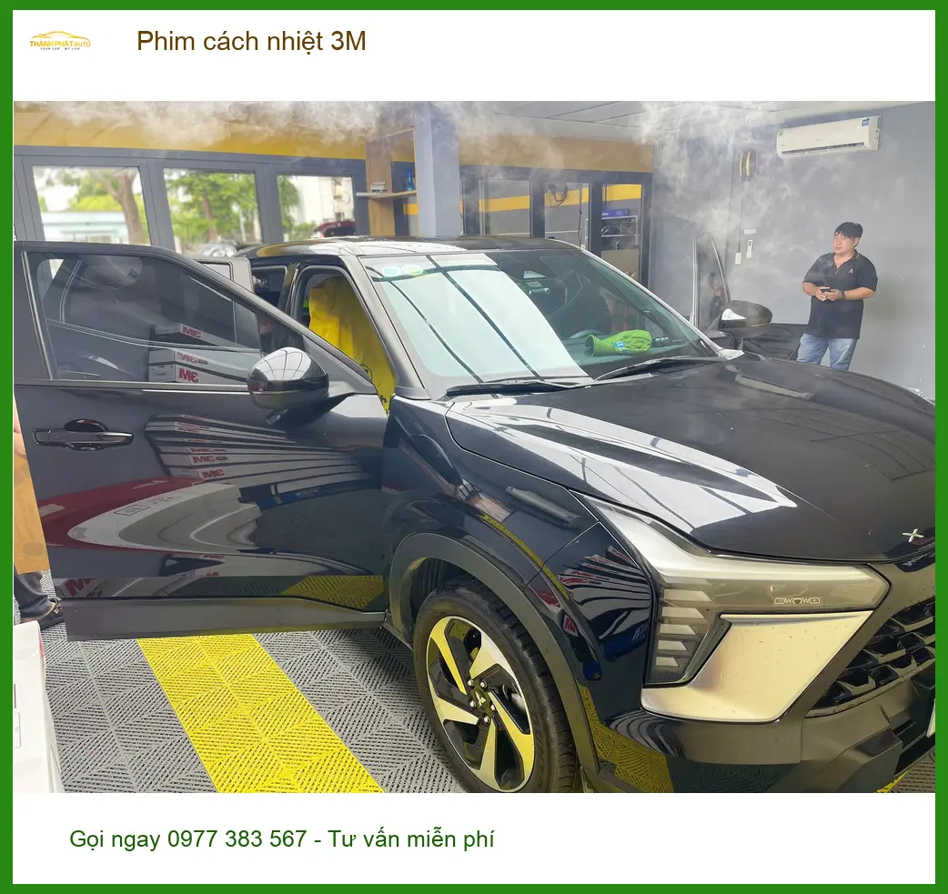 Anh Khải dán phim cách nhiệt 3M cho Toyota Vios tại Quận Tân Phú để chống nóng gay gắt ảnh thực tế 4
