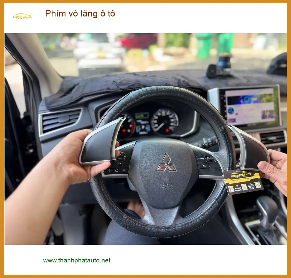 Anh Dũng lắp phím vô lăng ô tô cho Honda CRV tại Quận 4