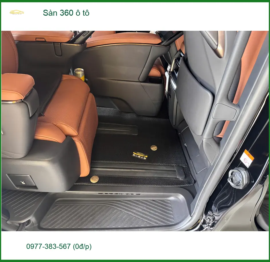Anh Kiệt lắp Sàn 360 ô tô cho Kia Carnival tại Cần Giờ để xe luôn sạch sẽ