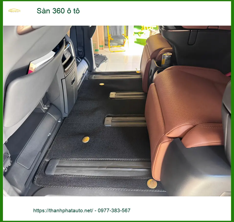 Anh Kiệt lắp Sàn 360 ô tô cho Kia Carnival tại Cần Giờ để xe luôn sạch sẽ ảnh thực tế 2