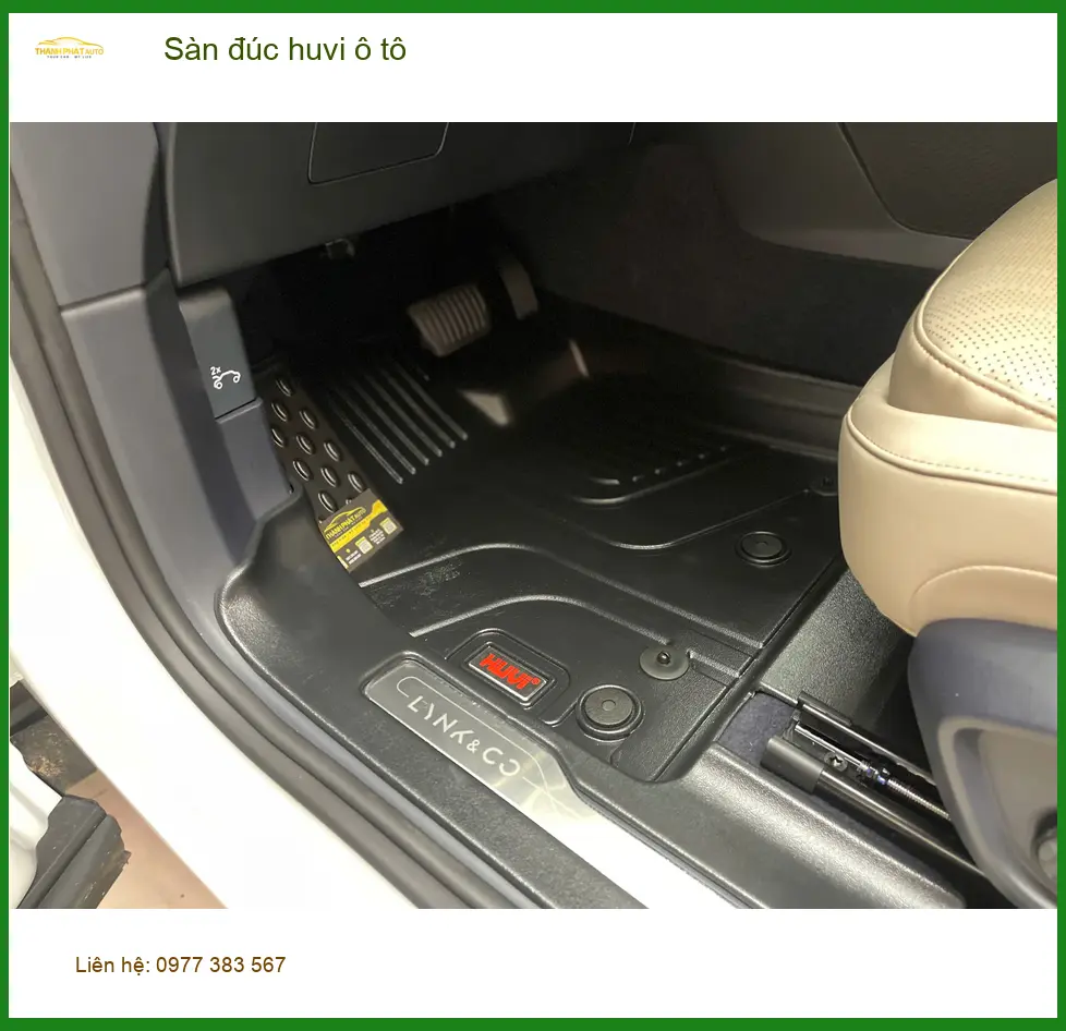 Anh Quý lắp sàn đúc huvi ô tô cho Hyundai Accent Quận 6 vì muốn nội thất sạch sẽ hơn ảnh thực tế 2