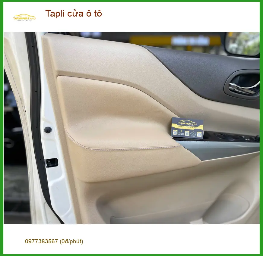 Anh Khang lắp Tapli cửa ô tô Hyundai Accent ở Quận Tân Bình vì đã quá cũ ảnh thực tế 3