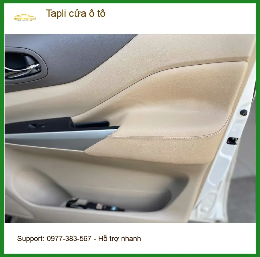 Anh Khang lắp Tapli cửa ô tô Hyundai Accent ở Quận Tân Bình vì đã quá cũ ảnh thực tế 4