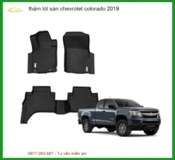 Thảm Lót Sàn Chevrolet Colorado 2019 - Địa Chỉ Lắp Đặt Uy Tín TPHCM