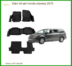 Thảm Lót Sàn Honda Odyssey 2015 - Địa Chỉ Lắp Đặt Uy Tín TPHCM