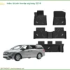 Thảm Lót Sàn Honda Odyssey 2018 - Trung Tâm Gắn Uy Tín TPHCM