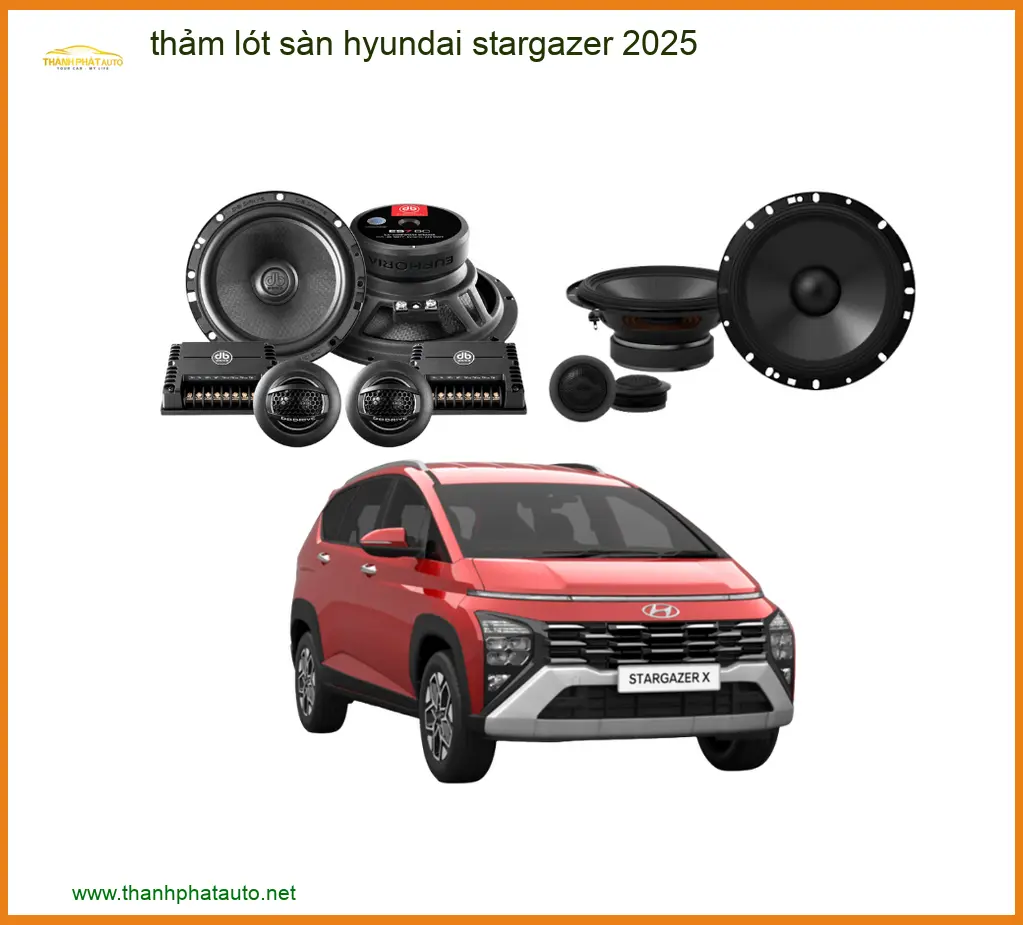 Thảm Lót Sàn Hyundai Stargazer 2025 - Địa Chỉ Lắp Đặt Chính Hãng TPHCM