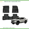 Thảm Lót Sàn Mazda BT50 2019 - Địa Chỉ Lắp Đặt Chính Hãng Uy Tín TPHCM