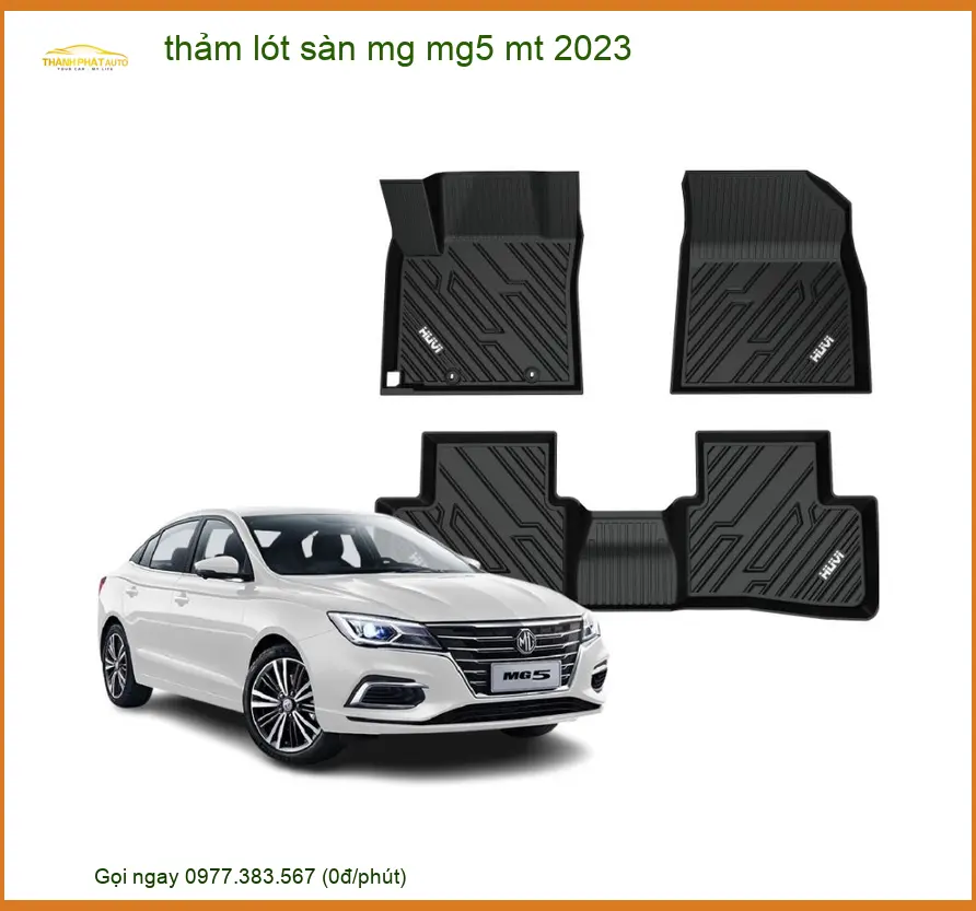 Thảm Lót Sàn Ô Tô MG MG5 MT 2023 Cao Cấp - Trung Tâm Lắp Đặt Giá Tốt TPHCM