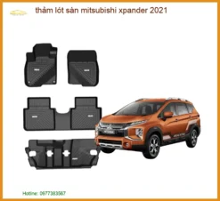 Thảm Lót Sàn Mitsubishi Xpander 2021 - Trung Tâm Lắp Đặt Chính Hãng TPHCM