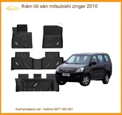 Thảm Lót Sàn Mitsubishi Zinger 2010 - Địa Chỉ Lắp Đặt Uy Tín TPHCM