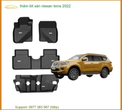 Thảm Lót Sàn Nissan Terra 2022 - Địa Chỉ Lắp Đặt Chính Hãng Uy Tín TPHCM