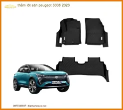 Thảm Lót Sàn Peugeot 3008 2023 - Địa Chỉ Lắp Đặt Chính Hãng TPHCM