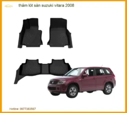Thảm Lót Sàn Suzuki Vitara 2008 - Trung Tâm Lắp Đặt Uy Tín TPHCM