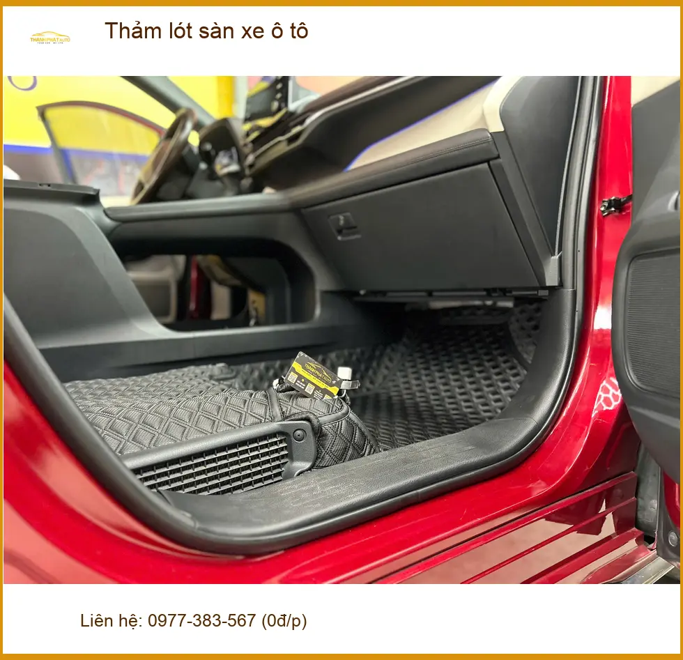 Anh Khang thay thảm lót sàn xe ô tô Hyundai Creta tại Hóc Môn ảnh thực tế 2