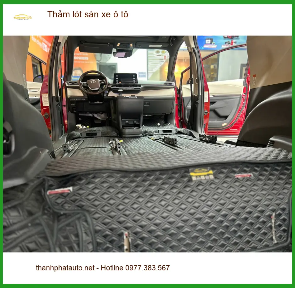 Anh Khang thay thảm lót sàn xe ô tô Hyundai Creta tại Hóc Môn ảnh thực tế 4