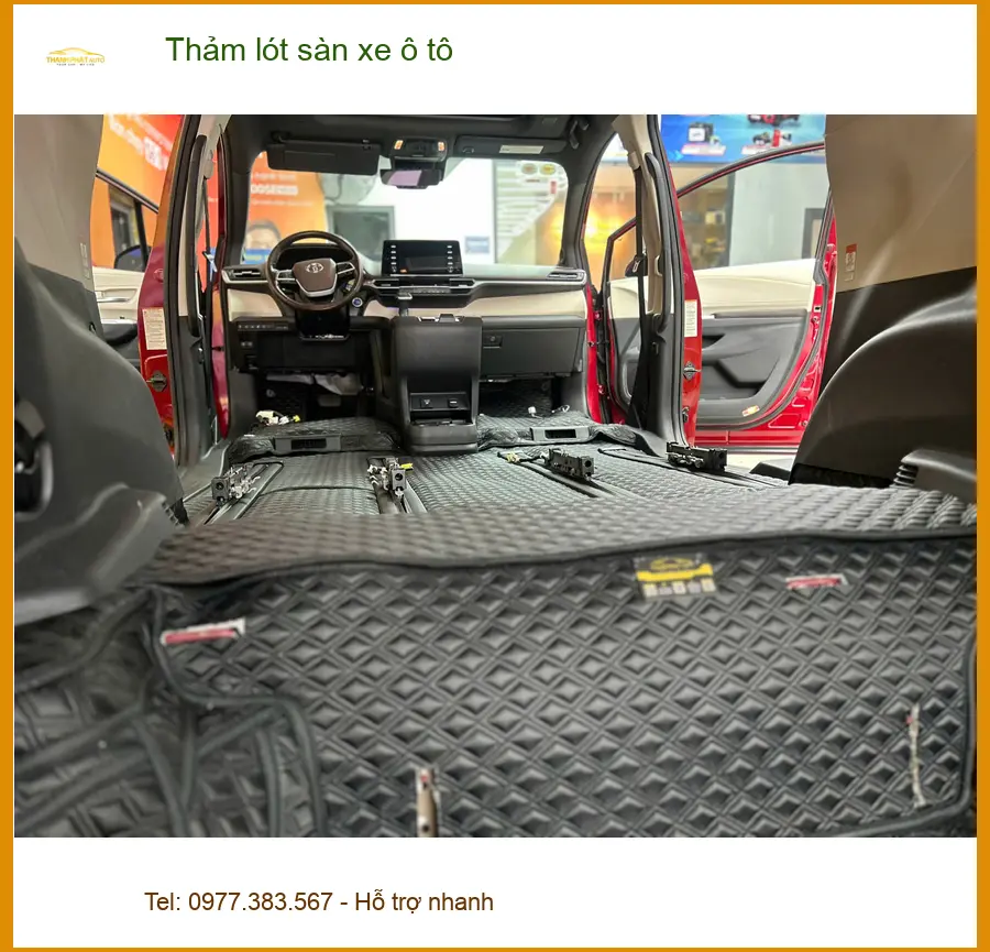 Cô Thảo thay thảm lót sàn xe ô tô Hyundai Accent tại Quận 9 giữ xe sạch bền ảnh thực tế 2