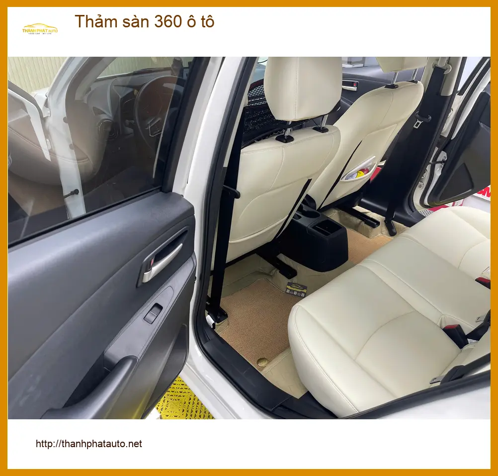 Anh Bách lắp thảm sàn 360 ô tô Hyundai Kona Quận 7 để nội thất luôn sạch đẹp ảnh thực tế 2