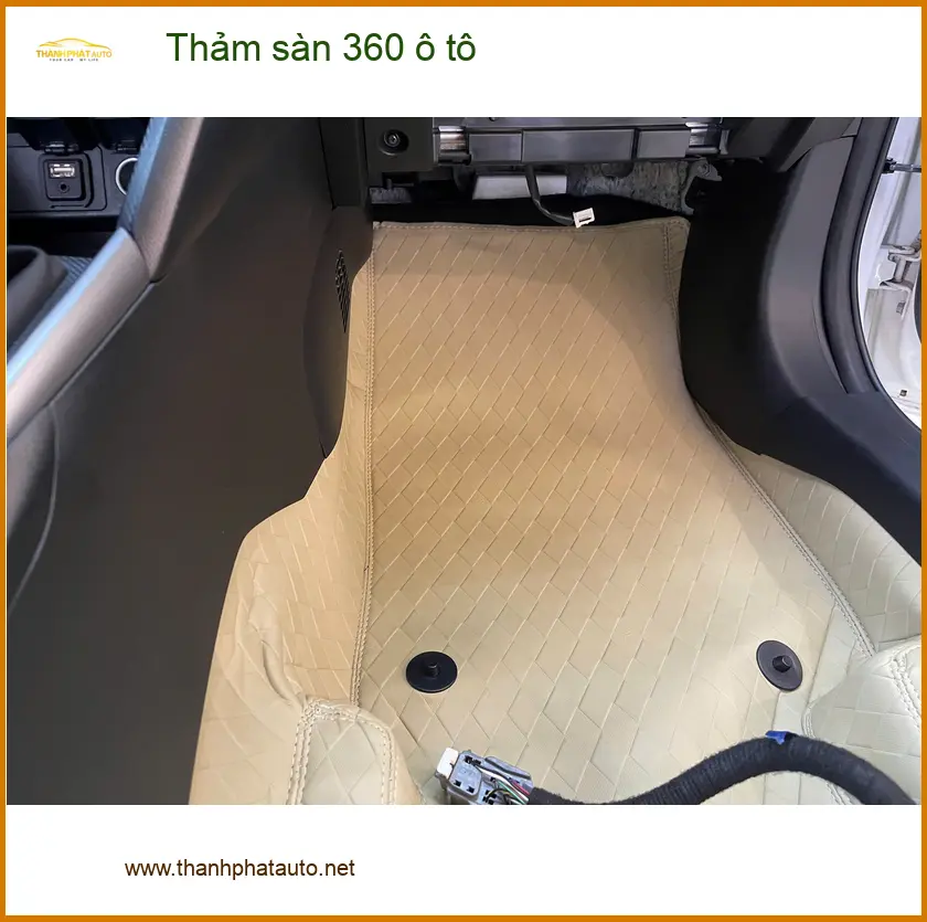 Anh Minh lắp thảm sàn 360 cho Hyundai Accent tại Củ Chi để xe luôn sạch ảnh thực tế 2