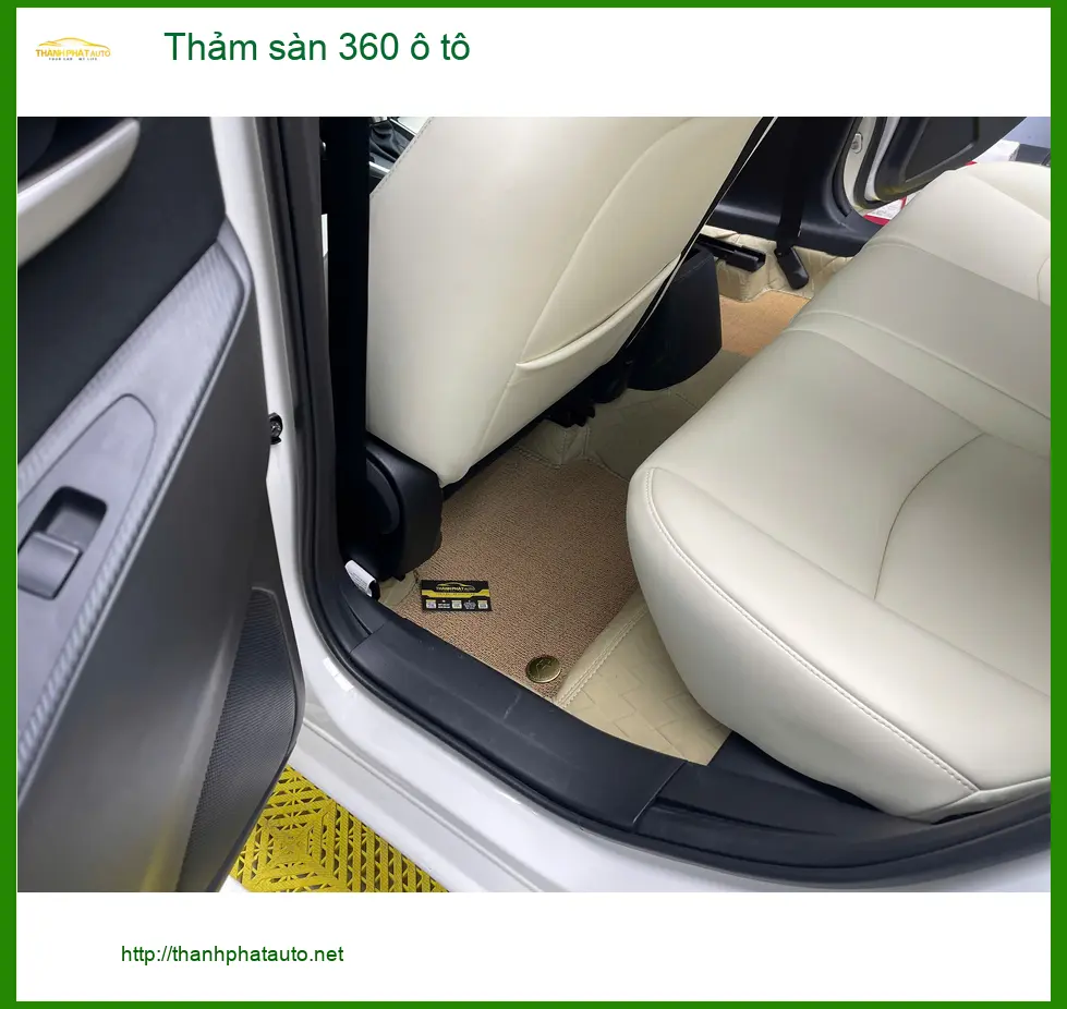 Anh Minh lắp thảm sàn 360 cho Hyundai Accent tại Củ Chi để xe luôn sạch ảnh thực tế 3