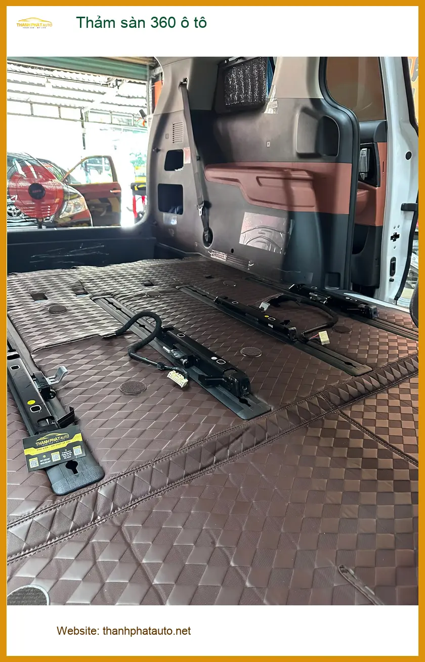 Anh Khải lắp thảm sàn 360 ô tô cho Hyundai Creta tại Quận Bình Thạnh ảnh thực tế 4