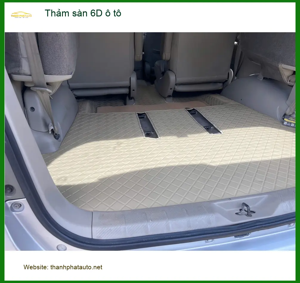 Anh Quang Minh thay thảm sàn 6D ô tô cho Honda CR-V tại Quận Tân Phú ảnh thực tế 2