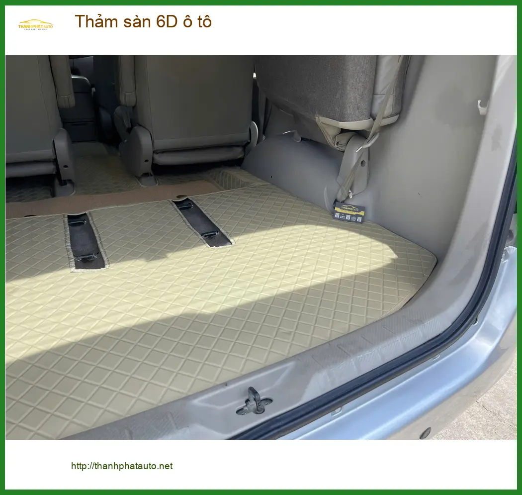Anh Quang Minh thay thảm sàn 6D ô tô cho Honda CR-V tại Quận Tân Phú ảnh thực tế 5
