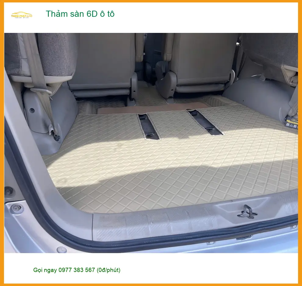 Chị Mai lắp thảm sàn 6D ô tô cho Mazda CX-5 tại Quận 2 để xe luôn sạch sẽ và sang trọng ảnh thực tế 4