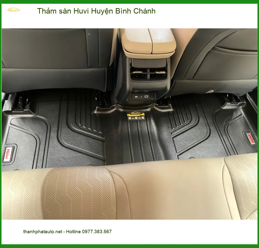 Địa Chỉ Lắp Thảm Lót Sàn Ô Tô sàn Huvi Huyện Bình Chánh - Giá Tốt TPHCM