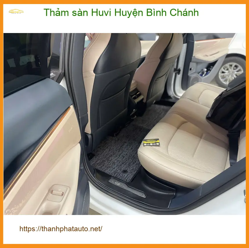 Địa Chỉ Lắp Thảm Lót Sàn Ô Tô sàn Huvi Huyện Bình Chánh - Giá Tốt TPHCM ảnh thực tế 2