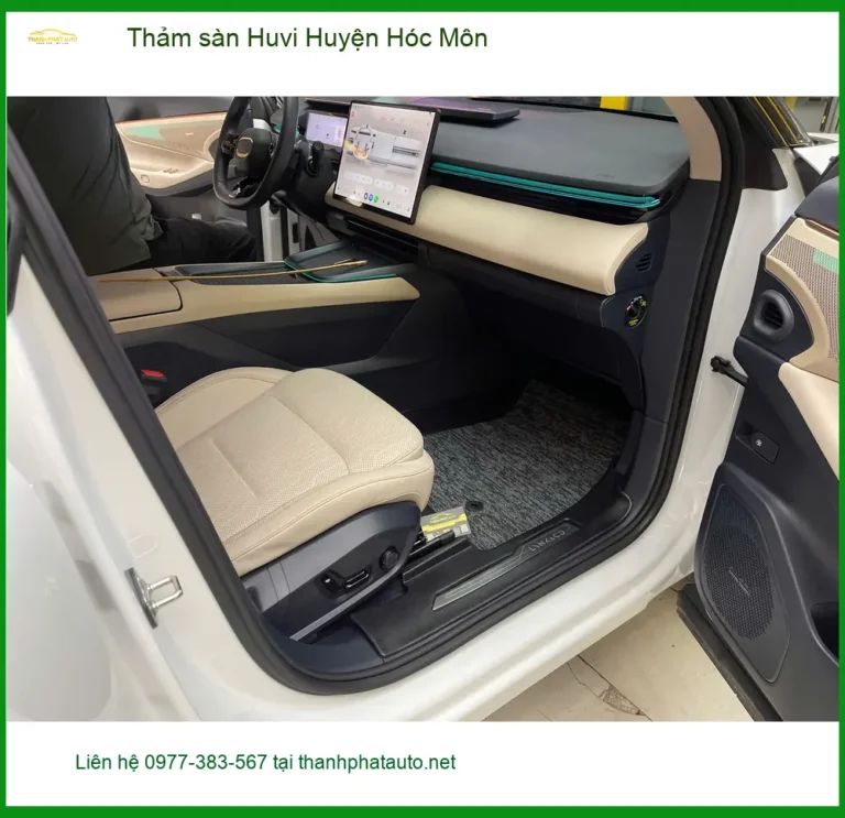 Trung Tâm Gắn Thảm Lót Sàn Ô Tô sàn Huvi Huyện Hóc Môn - Giá Tốt TPHCM
