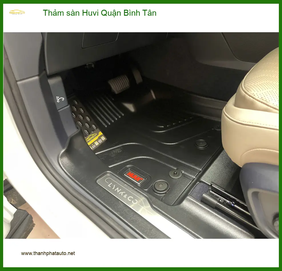 Cửa Hàng May Thảm Lót Sàn Ô Tô sàn Huvi Quận Bình Tân - Giá Tốt TPHCM ảnh thực tế 2