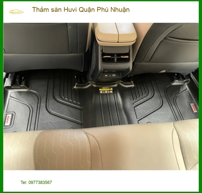 Dịch Vụ May Thảm Lót Sàn Ô Tô sàn Huvi Quận Phú Nhuận - Giá Tốt TPHCM