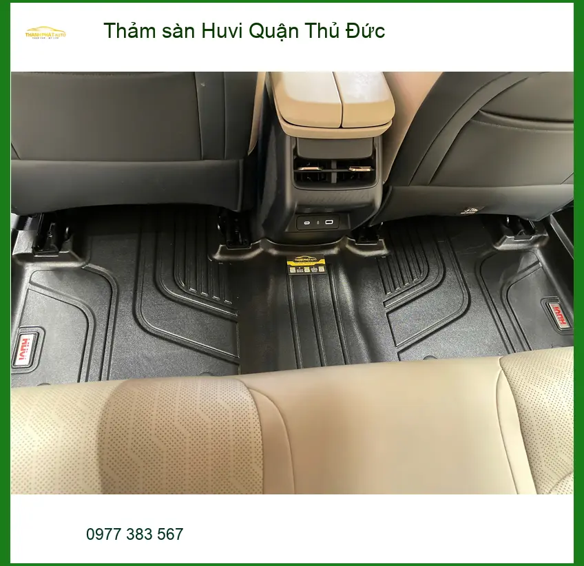Trung Tâm May Thảm Lót Sàn Ô Tô sàn Huvi Quận Thủ Đức - Thi Công Chuyên Nghiệp