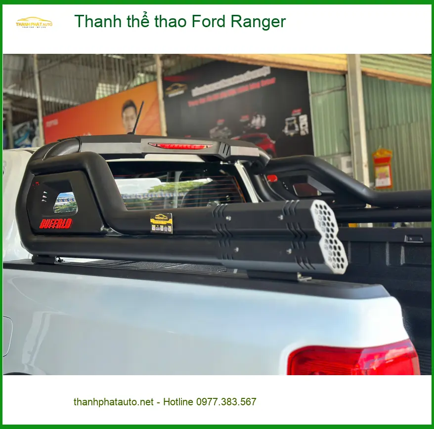 Bác Cường lắp thanh thể thao Ford Ranger tại Quận 11 để chiếc xe thêm cá tính ảnh thực tế 2
