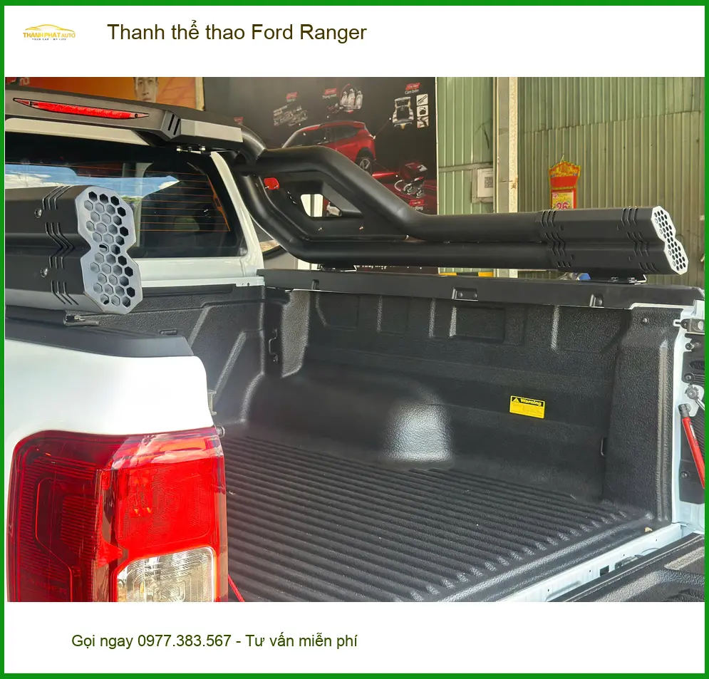 Bác Cường lắp thanh thể thao Ford Ranger tại Quận 11 để chiếc xe thêm cá tính ảnh thực tế 3