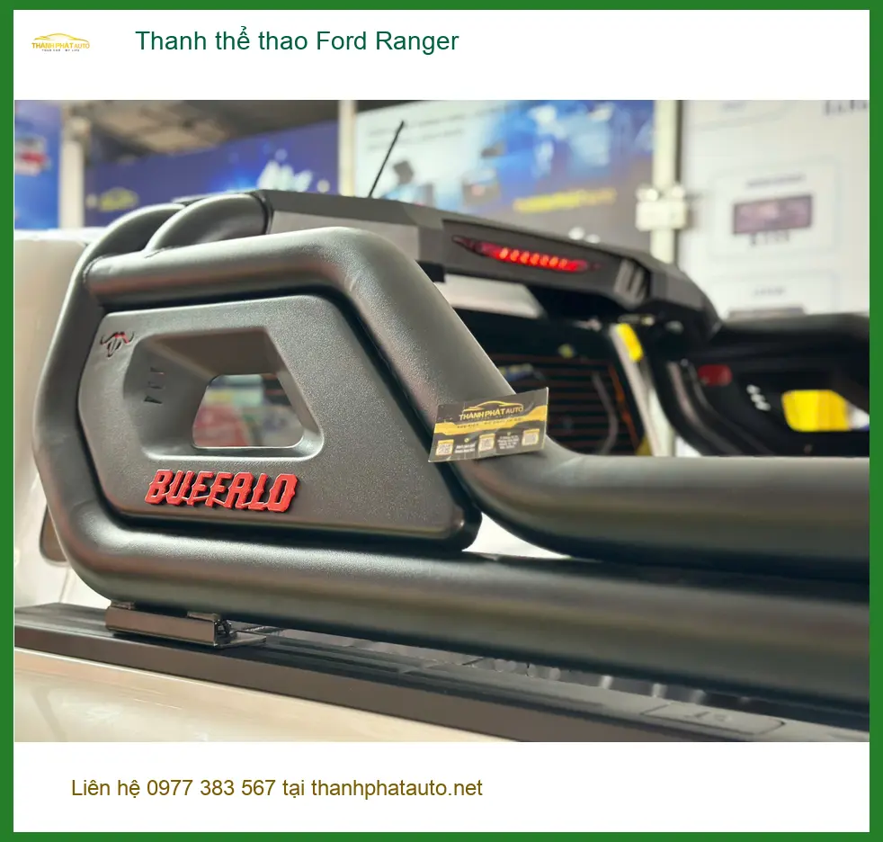 Anh Minh lắp thanh thể thao Ford Ranger tại Nhà Bè để xe mạnh mẽ hơn ảnh thực tế 2
