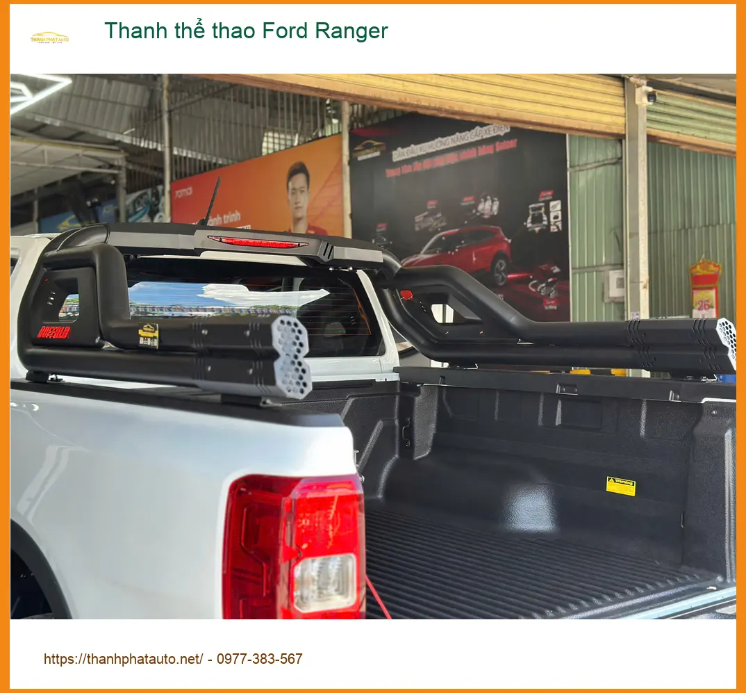 Anh Khải lắp thanh thể thao cho Ford Ranger tại Quận 10 để nâng tầm phong cách xe ảnh thực tế 5