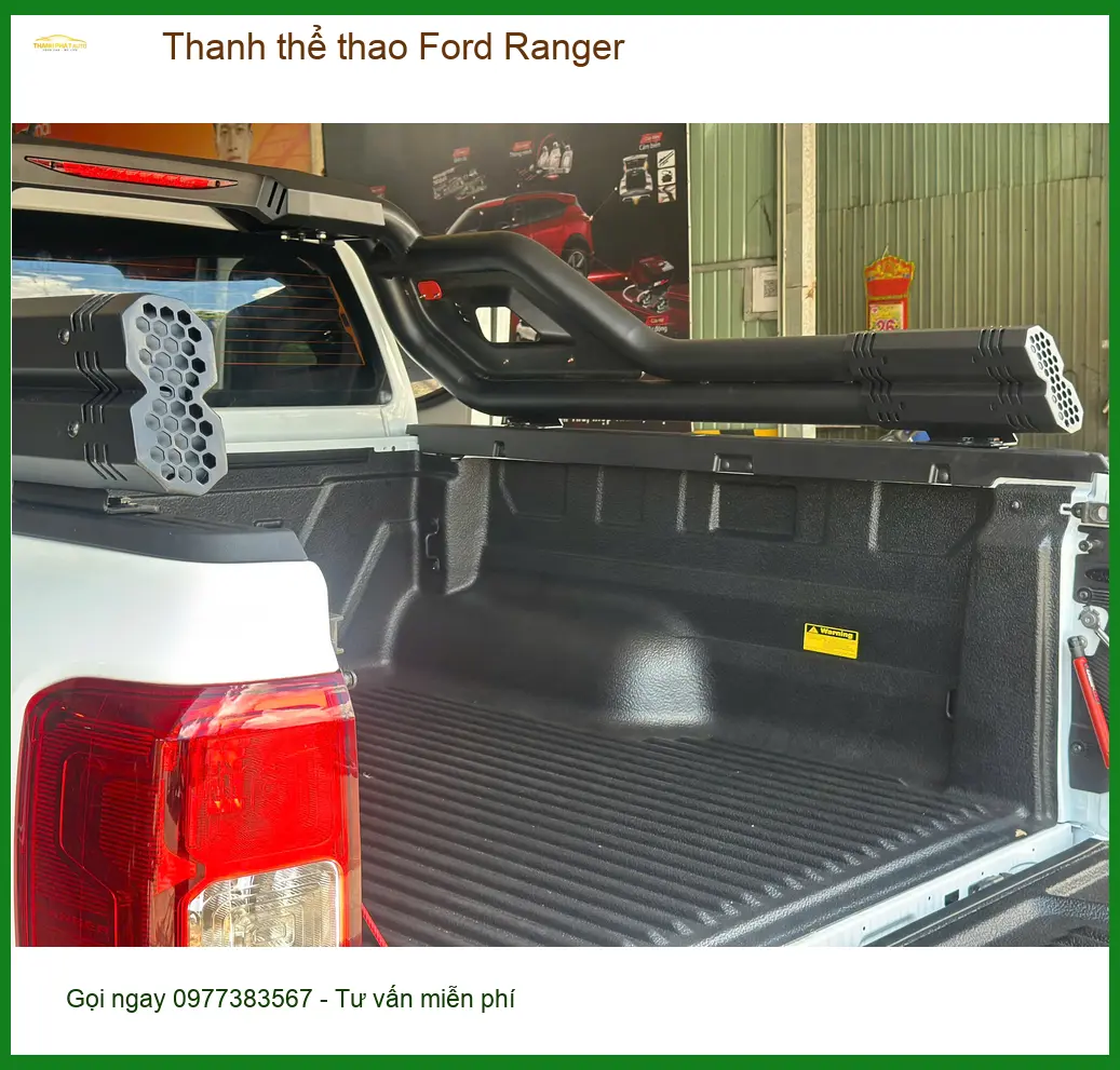Anh Duy lắp thanh thể thao Ford Ranger Quận 6 sau khi tìm hiểu kỹ các mẫu mã ảnh thực tế 2